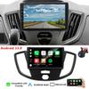 ikasus with Wireless Car Stereo with CarPlay/Android Auto for Fo-rd Transit 2013-2019,9" Touchscreen Car Audio Receivers GPS Navi Multimedia Player FM Radio Mirror Link Bluetooth WiFi Backup Camera view 2