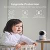ZUMIMALL 360 Indoor Security Camera, 3MP Baby Monitor Camera, 24/7 Recording Wired Security Camera,Solar Security Cameras Wireless Outdoor, 2K Outdoor Camera Wireless with Magnetic Mount view 3