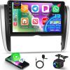 NHOPEEW [2+64G] Car Stereo for Toyota Allion T260 T265 2007-2015 - 9 inch HD Touchscreen Upgrade Radio - Wireless Carplay and Android Auto, DSP Audio, WiFi, GPS, FM/RDS Radio + AHD Backup Camera view 1
