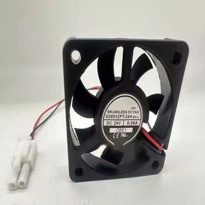 CAXFRTE for SD5012PT-24H Elevator Control Cabinet Frequency Converter Cooling Fan 24V 0.06A, black