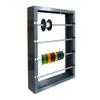 THUNDERBAY Wire Spool Rack Cold-Rolled Steel Wire/Cable Dispenser with 4 Adjustable Rods - Superior Strength Wall Mounted Spool Storage Rack Wire Holder for Electrical, Industrial & Retail Use view 1