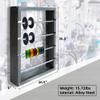THUNDERBAY Wire Spool Rack Cold-Rolled Steel Wire/Cable Dispenser with 4 Adjustable Rods - Superior Strength Wall Mounted Spool Storage Rack Wire Holder for Electrical, Industrial & Retail Use view 2