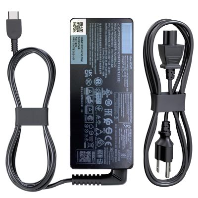 65W 45W USB C AC Charger Fit for Lenovo Thinkpad E14 E15 E16 T14 T15 T16 L13 L15 L14 X13 Gen 1 2 3 4 5 6 T480S T490S Yoga 7 7i 9i 14ITL5 15ITL5 16IRL8 16IML9 Laptop Power Supply Adapter Cord (65W)