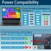 65W 45W USB C AC Charger Fit for Lenovo Thinkpad E14 E15 E16 T14 T15 T16 L13 L15 L14 X13 Gen 1 2 3 4 5 6 T480S T490S Yoga 7 7i 9i 14ITL5 15ITL5 16IRL8 16IML9 Laptop Power Supply Adapter Cord (65W) view 3