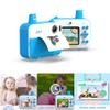 Andoer Kids Instant Print Camera Kids Camera 1080P Digital Camera for Kids 2.36 Inch IPS Screen Dual Lens with Thermal Printing Paper Neck Strap Birthday Festival Gift for Children Boys Girls, Blue view 4