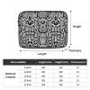 Black White Snake Skin Print Stylish Laptop Bag Laptop Slim and Lightweight Carry Laptop Bag for Men and Women view 4