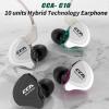 2M Extra Long Earphone Cable and CCA C10 4BA+1DD Hybrid Drivers in Ear Monitors view 3