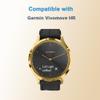 (2 Pack) Screen Protector for Garmin Vivomove HR Tempered Glass9H Hardness Anti ScratchBubble FreeCase Friendly Easy Installation view 2