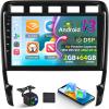 [2+64G] for Porsche Cayenne 9PA 955 957 2002-2010 Car Stereo - 9 inch HD Touchscreen Android 13 Car Radio - Wireless Carplay and Android Auto, DSP Audio, WiFi, GPS, SWC + Canbus + AHD Backup Camera view 1