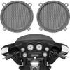 AC-MTORC 1996-2013 5.25" Batwing Fairing Mesh Speaker Grills Cover for Harley Touring Electra Glide Street Glide Trike Tri Glide Ultra Limited view 1