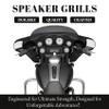 AC-MTORC 1996-2013 5.25" Batwing Fairing Mesh Speaker Grills Cover for Harley Touring Electra Glide Street Glide Trike Tri Glide Ultra Limited view 3