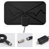 Yaoliucp TV Digital Antenna HDTV Indoor DVB-T Amplified Antennas Arial Freeview for Local Channels Black, Digital Antenna HDTV, Standard view 3