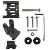 INGQI New 7400931 Transducer Bracket kit Replacement for Fish Finder Mount, for Models Helix 12 Chirp SI GPS, Helix 10 SI GPS, Black view 1
