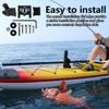INGQI New 7400931 Transducer Bracket kit Replacement for Fish Finder Mount, for Models Helix 12 Chirp SI GPS, Helix 10 SI GPS, Black view 4