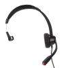 Phone Headset, Unilateral Corded Business Headset with Mic, Noise Cancelling Function Office Headset for Call Center Telemarketing view 1