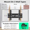 Alrhipvm Fixed TV Wall Mount for 14-43 Inches Flat Screen TVs, for Echo Show 15 Full Motion Monitor Wall Mount for 10-30 TVs view 3