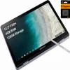 Samsung Chromebook Plus V2 360 2-in-1 Laptop w/Dual Webcam (12.2" FHD+ Touchscreen,Intel Celeron 3965Y, 4GB RAM, 128GB (64GB eMMC+64GB SD Card), Stylus Pen) Home & Education, IST SDCard, Chrome OS view 1