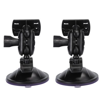 Milltrip 2Pcs 65mm Car Universal Stand Holder Support GPS Navigator Driving Recorder Suction Cup Bracket (Four Claw)