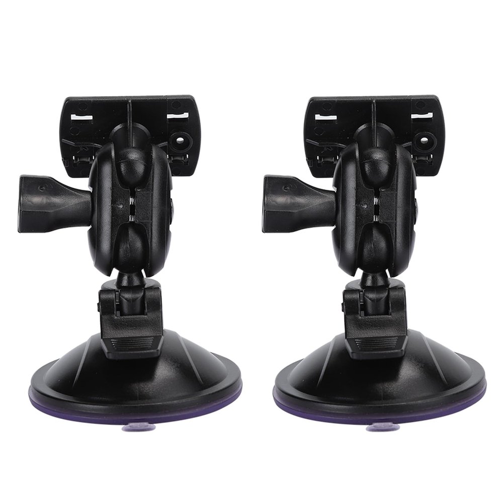 Milltrip 2Pcs 65mm Car Universal Stand Holder Support GPS Navigator Driving Recorder Suction Cup Bracket (Four Claw)