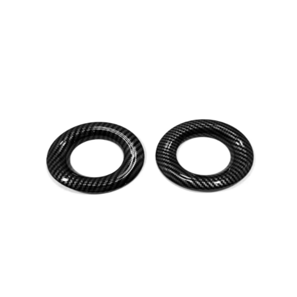 VNFEJEJR XR-V ZR-V HR-V Vezel 2022 2023 2024 Rear Inner Door Audio Speaker Cover Rings Trim Car Decoration Styling Door Audio Speaker Cover(Modela)