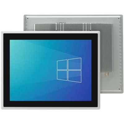 IRXSEE 12.1-Inch Industrial Embedded Panel PC, Ratio 4:3 Multi-Touchscreen-Monitor,Industrial Touch Screen Panel Computer,WiFi & Built-in Speakers,IP65 Front,Win 10 I5 RAM 4G+128G SSD
