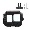 NovelGoal Aluminum Alloy 80 Meters Diving Waterproof Housing Case Underwater Vlog Shell Protective Frame Compatible with Gopro 12 11 10 9 Action Camera (Combo B,Standard) view 2