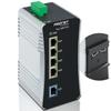 PROCET Gigabit PoE Switch 4-Port Din Rail, 90W/Port, Industrial POE++ Ethernet Switch with Wide Temp -40F to 149F, Boost, 12-57V DC Input, IEEE802.3af/802.3at/802.3bt, PT-PIS4PB1T-E view 1