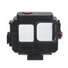 NovelGoal Aluminum Alloy 80 Meters Diving Waterproof Housing Case Underwater Vlog Shell Protective Frame Compatible with Gopro 13 12 11 10 9 Action Camera (Waterproof case only,Quick Install) view 1