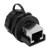 2 Pcs RJ45 Ethernet Cable Connector, IP67 Waterproof, Threaded Connection for LED Display, CCTV, Factory Automation view 4
