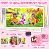 Yosfeng Instant Print Camera for Kids - Christmas Birthday Girls Gifts for Age 3 4 5 6 7 8 9 10 Year Old, 2.4 Inch Screen Kids Instant Camera, Kid Digital Video Cameras Toys with 32 GB SD Card view 3