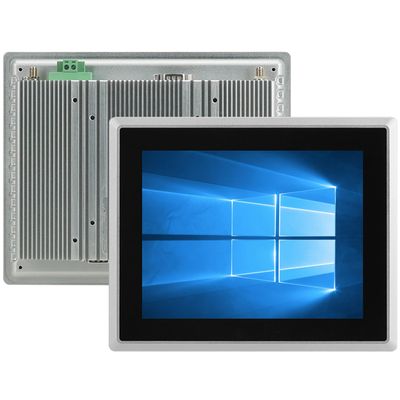 IRXSEE 8-Inch Industrial Embedded Panel PC, Ratio 4:3 Multi-Touchscreen-Monitor,Industrial Touch Screen Panel Computer,WiFi & Built-in Speakers,IP65 Front,Win 11 I5 RAM 8G+512G SSD