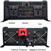 BTURYT Car Inverter for Laptop, Outdoor Inverter Pure Sine Wave Voltage Converter, 5000W/6000W/8000W/10000W DC 12V / 24V / 48V / 60V / 72V to AC 110V/220V view 3