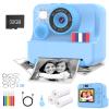 Yosfeng Instant Print Camera for Kids - Christmas Birthday Girls Boys Gifts for Age 3 4 5 6 7 8 9 10 Year Old, 2.4 Inch Screen Kids Instant Camera, Kid Digital Video Dual Cameras with 32 GB SD Card view 1