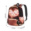 RLDOBOFE Heart Cup Backpack Travel Casual Daypack for Men Women Laptop Backpack Lightweight Double Shoulder Bag for Work Hiking view 2