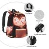 RLDOBOFE Heart Cup Backpack Travel Casual Daypack for Men Women Laptop Backpack Lightweight Double Shoulder Bag for Work Hiking view 3