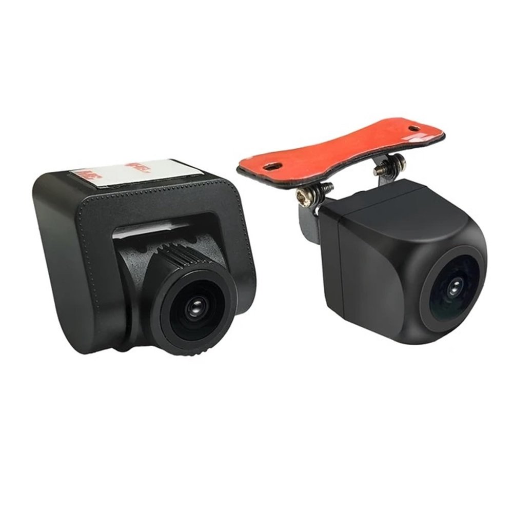 AR Front Camera Or Rear Camera Reversing Backup View Camera Parking Assist Wide Dynamic Range Full 1080P Display(Front Plus Rear CAM)