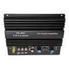Car Sound Power Amplifier Board, 12V 600W Subwoofer Amp Board, Aluminium Alloy Car Audio Amplifier Board with Dual IC Integrated Chip, for Most Cars view 2