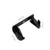 Coyktonty Acrylic Stand/Wall Mount Bracket for JBL Flip4/5/6 Speakers,Duty Speaker Mount Mounting Brackets,Audio Wall Storage Bracket. (Transparent) view 4