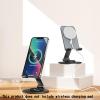 megacom Adjustable Phone Stand, 360 Rotatable, Foldable, Magnetic Holder (White) view 3