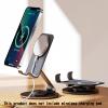 megacom Adjustable Phone Stand, 360 Rotatable, Foldable, Magnetic Holder (White) view 4
