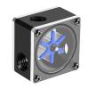 6 Impeller 3 Ways Meter Indicator for PC Water Cooling System G1/4 Thread Computer Water Cooling Water Meter for PC Water Cooling System view 2