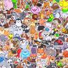 100PCS Animal Stickers for Kids, Waterproof Vinyl Animal Decals, Kawaii Pet Stickers for Kids Teens Adults, Cute Stickers for Water Bottle Laptop Scrapbook, Teacher Student Classroom Prizes Gifts view 1