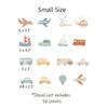 Cars Wall Stickers Transports Kids Room Wall Decor Peel and Stick Wall Decals for Boys Children's Room Nursery Bedroom Classroom view 4