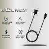 QHBAMD 3 Pack Compatible for Garmin Instinct 2/2S/2X/Tide/Tactical Watch Charger Cable,Replacement Charging Cable USB A 3.3ft/1M with Charger Port Protector Anti Dust Plug view 3