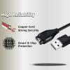 QHBAMD 3 Pack Compatible for Garmin Instinct 2/2S/2X/Tide/Tactical Watch Charger Cable,Replacement Charging Cable USB A 3.3ft/1M with Charger Port Protector Anti Dust Plug view 4
