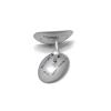 Corneal Eye Shield Protector Stainless Steel with holding Point, 26mm X 17mm (Small), Set of 2 Pcs view 3
