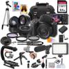Sony ZV-E10 II + 16-50mm Lens, LED Light, Microphone, 64GB, U-Grip, Filters, Tripod, Case, Software, & More  Pro Video Bundle (35pc) view 1