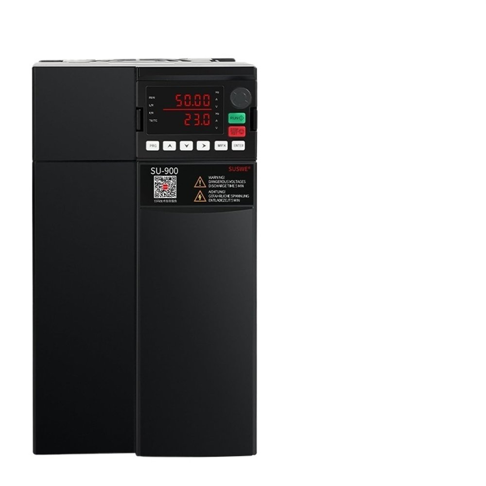 220V-380V 1-3PH VFD Inverter 5.5KW-18.5KW Frequency Converter DC/AC Inverter Adjustable Speed Drive Motor Speed Controller(7.5KW 220V-380V)