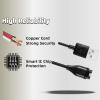 QHBAMD 3 Pack Smartwatch Charger Cable Compatible for Garmin Approach S60/S62/X10,USB A Cable Compatible with Garmin Tactix Delta/EPIX 2/Swim 2/D2 Charlie/Quatix 5 Watch Accessories view 4