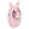 Portable Neck Fan Cute Pet Multifunction 3 Speeds Low Noise USB Rechargeable Bladeless Hanging Neck Fan for Outdoor Activities view 1